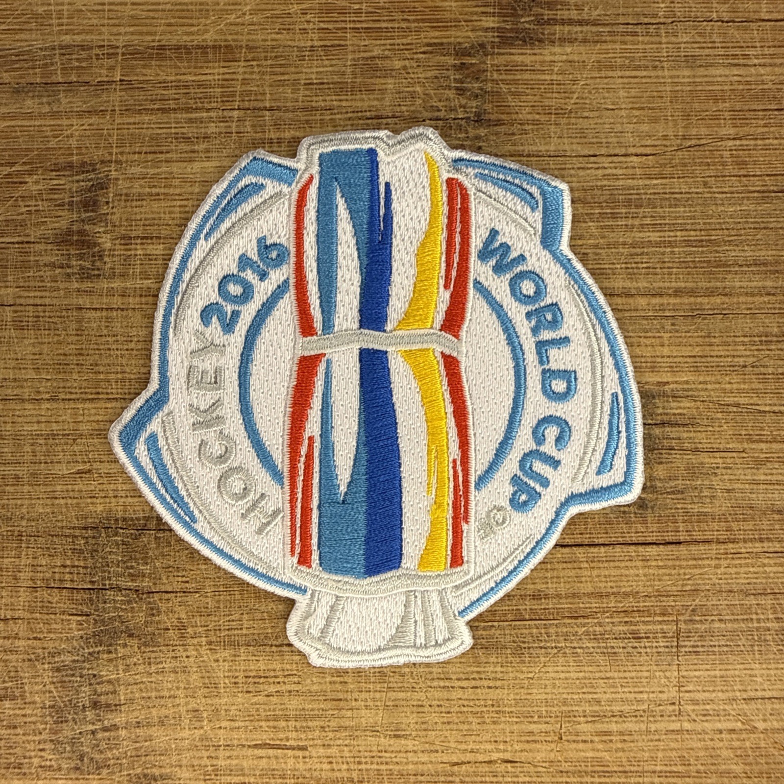 2016 World Cup of Hockey Trophy Patch 3.5in
