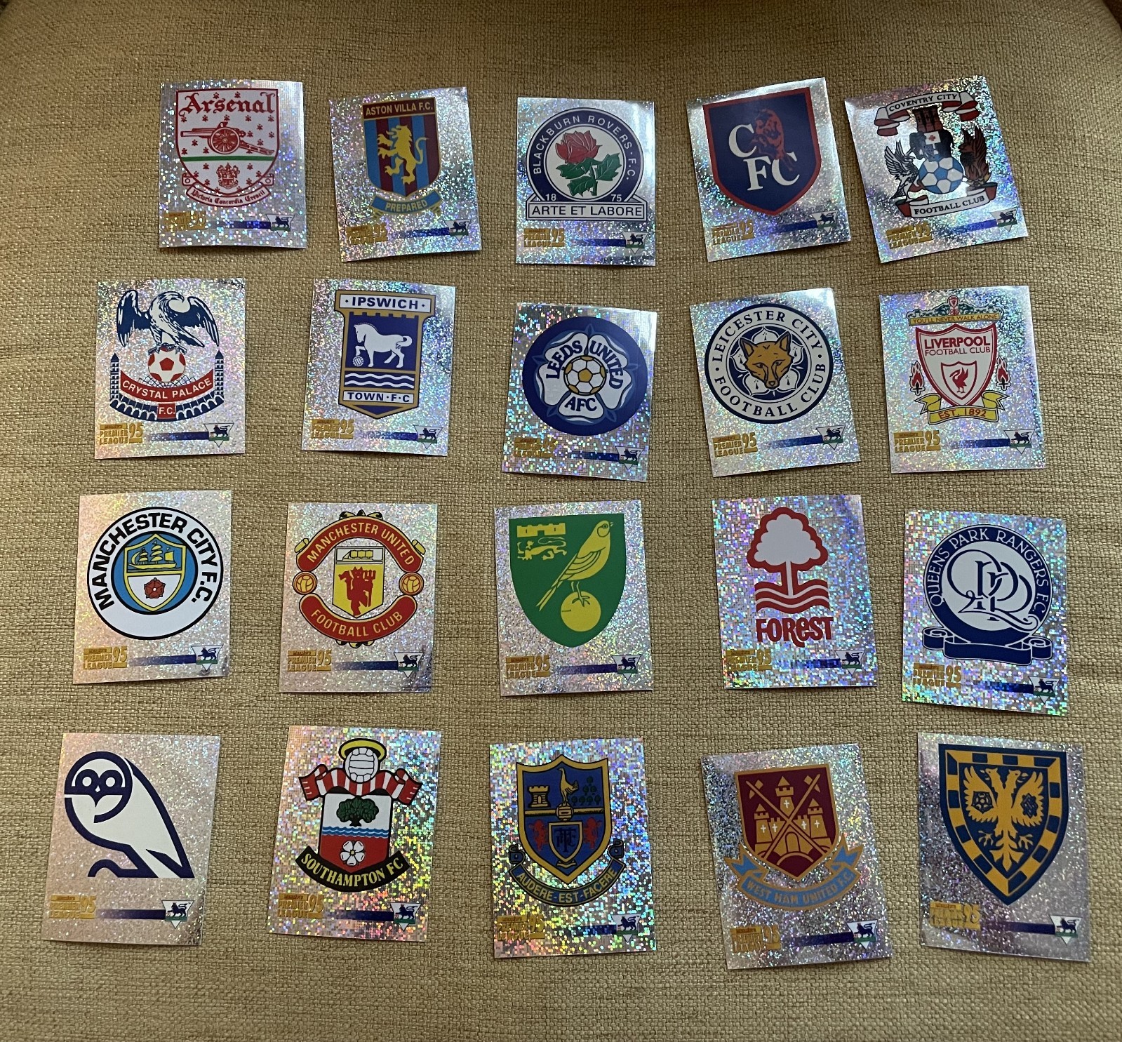 Merlin Premier League 95 Football Stickers – no’s 201-400 – ALL AVAILABLE!!