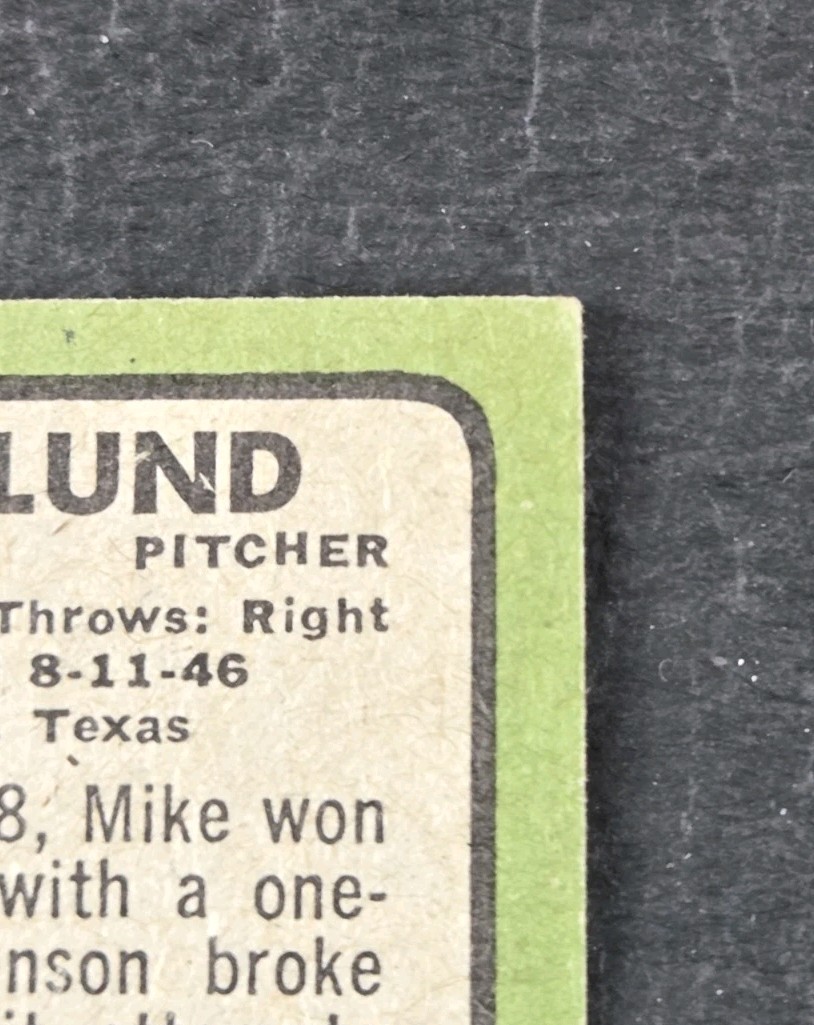 1971 Topps High # Mike Hedlund #662 (SP), Kansas City Royals – READ