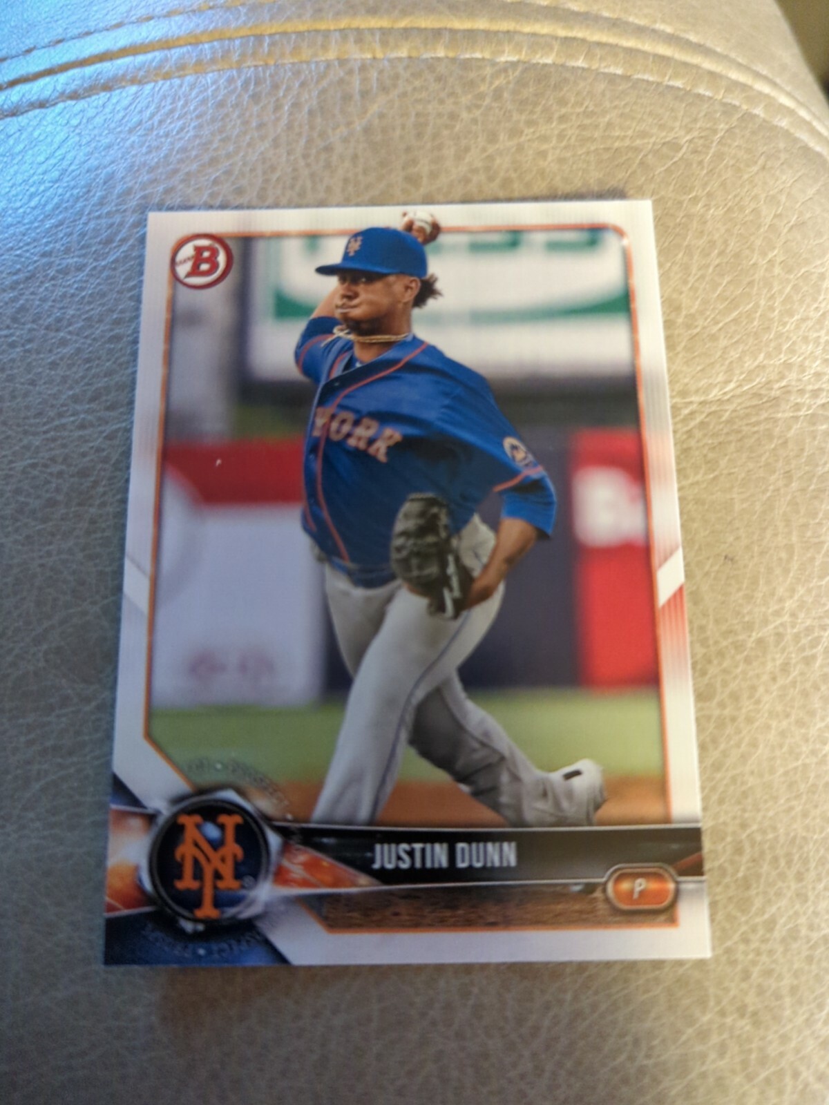 2018 Bowman Draft #BD-178 Justin Dunn NM-MT