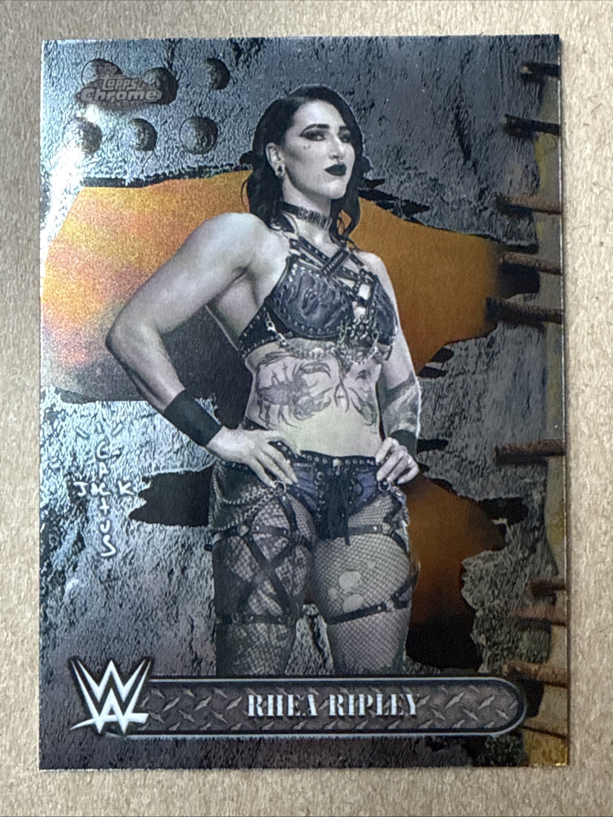 2025 Topps Chrome CACTUS JACK WWE Wrestling Cards #1-200 You Pick/Choose! READ*
