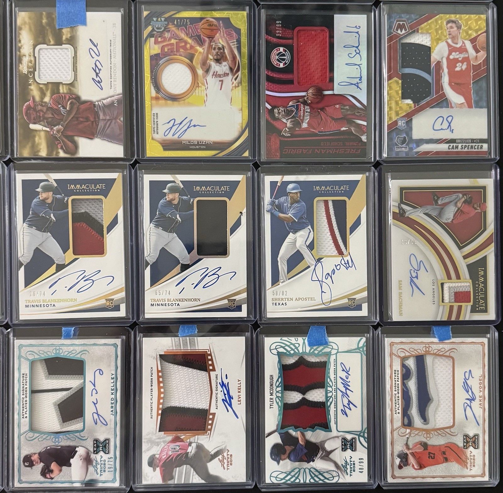 240 Card Multi-Sport Graded, Auto, Relic, #’d, Rookie & Or Parallel/Insert Lot