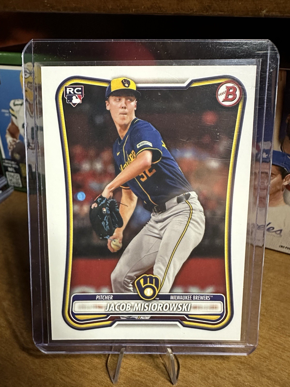Topps 2026 Bowman Draft Jacob Misiorowski #BD-132 Milwaukee Brewers