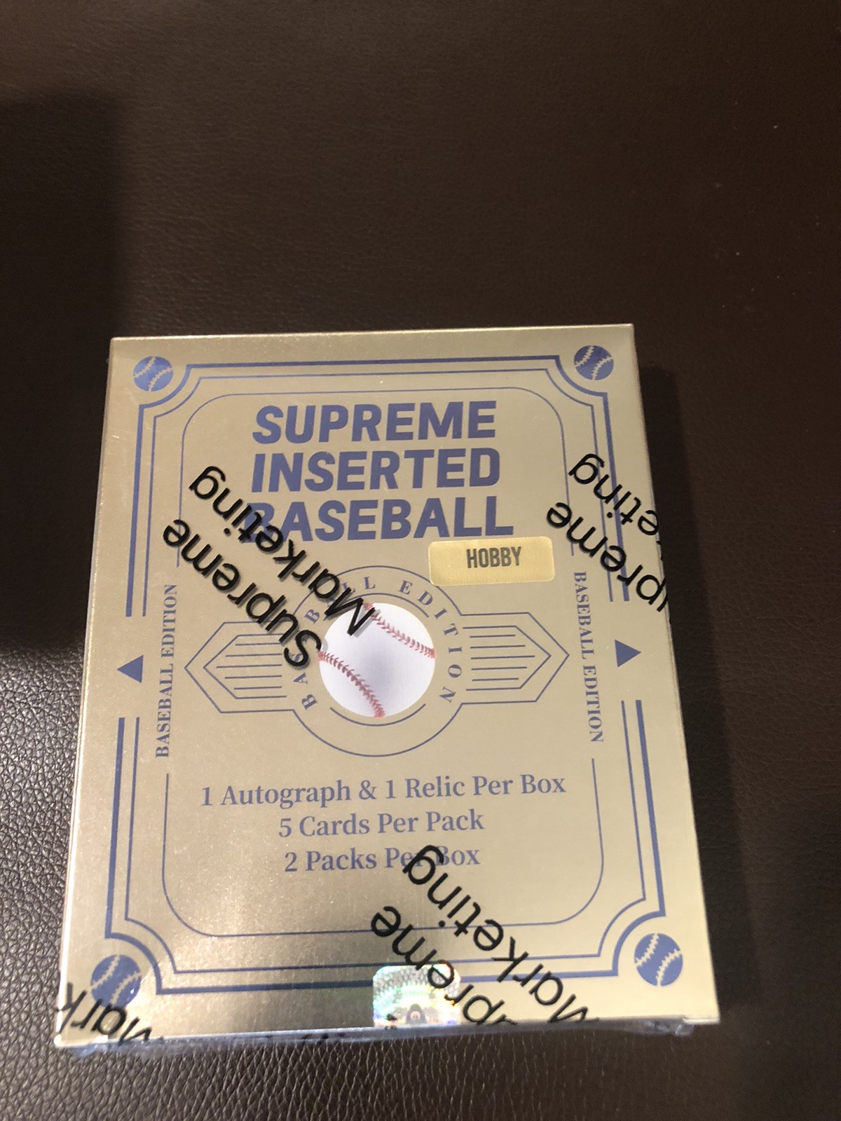 SUPREME INSERTED BASEBALL HOBBY BOX AUTOGRAPH IN EVERY BOX