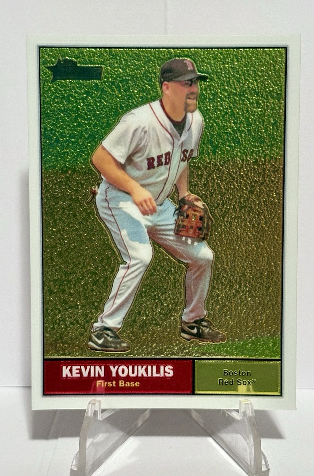 2010 Topps Heritage Chrome #C80 Kevin Youkilis Boston Red ox #0118/1961