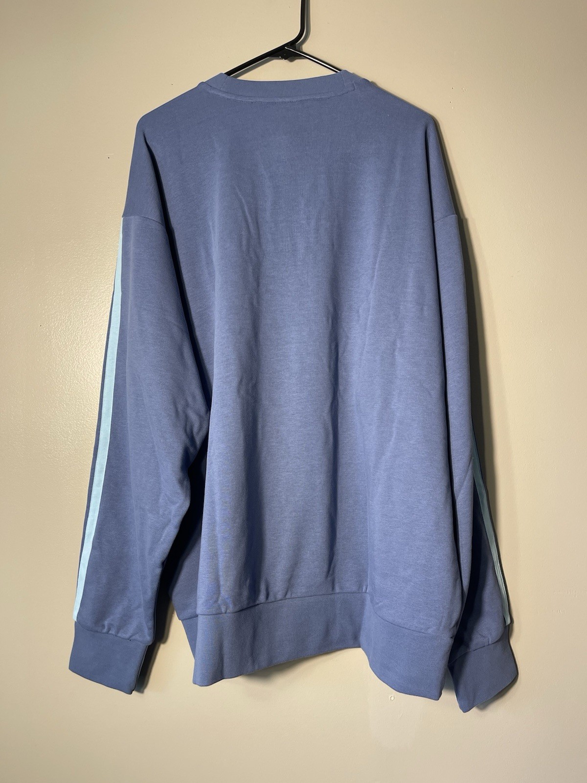 Adidas Argentina Soccer Men’s Crew DNA Sweatshirt Blue Size XL New