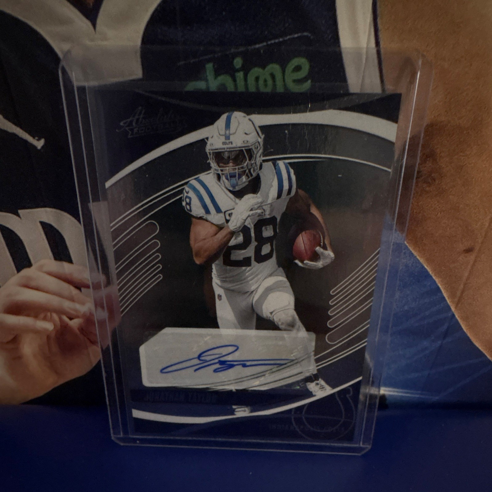 Panini 2025 Absolute Jonathan Taylor Autograph #81 Indianapolis Colts