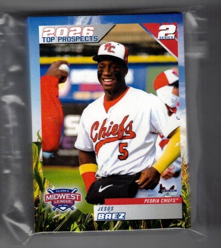 2026 MIDWEST LEAGUE TOP PROSPECT SET # 2 24 CARDS NEW COMPLETE
