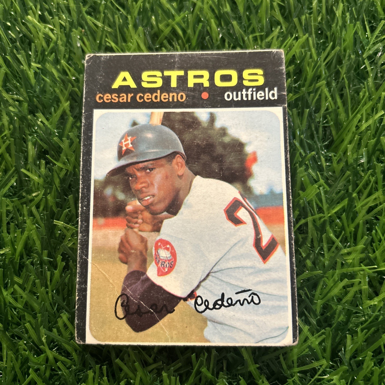 1971 Topps Cesar Cedeno #237 Rookie RC Houston Astros A96