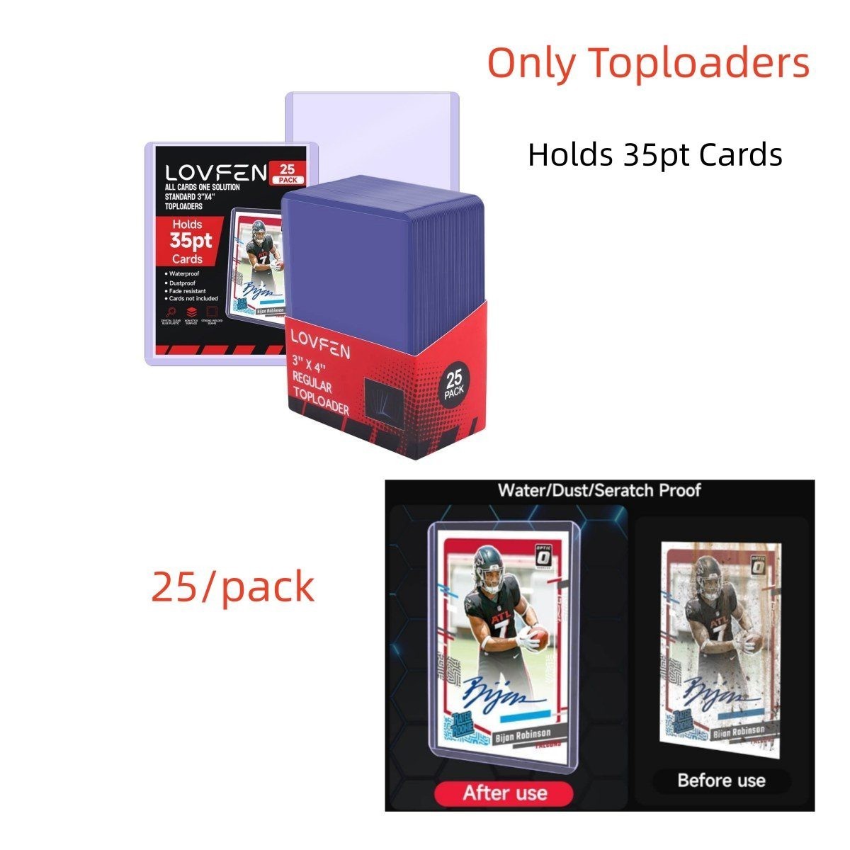 Graded Box Case/ Toploader/ Magnetic Card Holder For 35pt Pokémon Trading Cards
