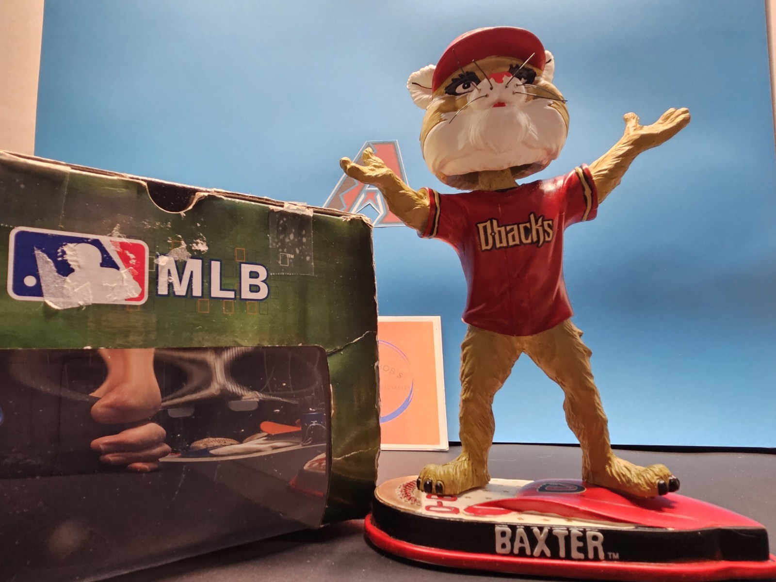 Baxter Arizona Diamondbacks MLB 2010 Mascot FOCO Bobblehead