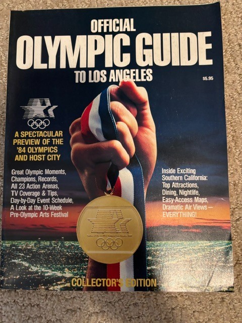 Official Olympic Guide to Los Angeles Collector’s Edition (1984)