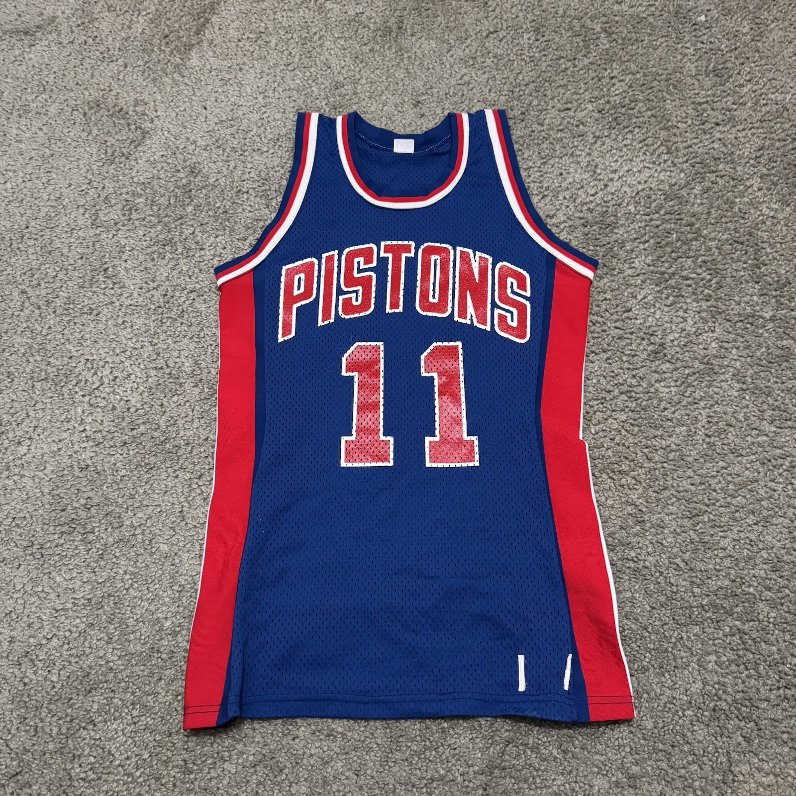 Vintage 80s Detroit Pistons #11 Isiah Thomas Jersey