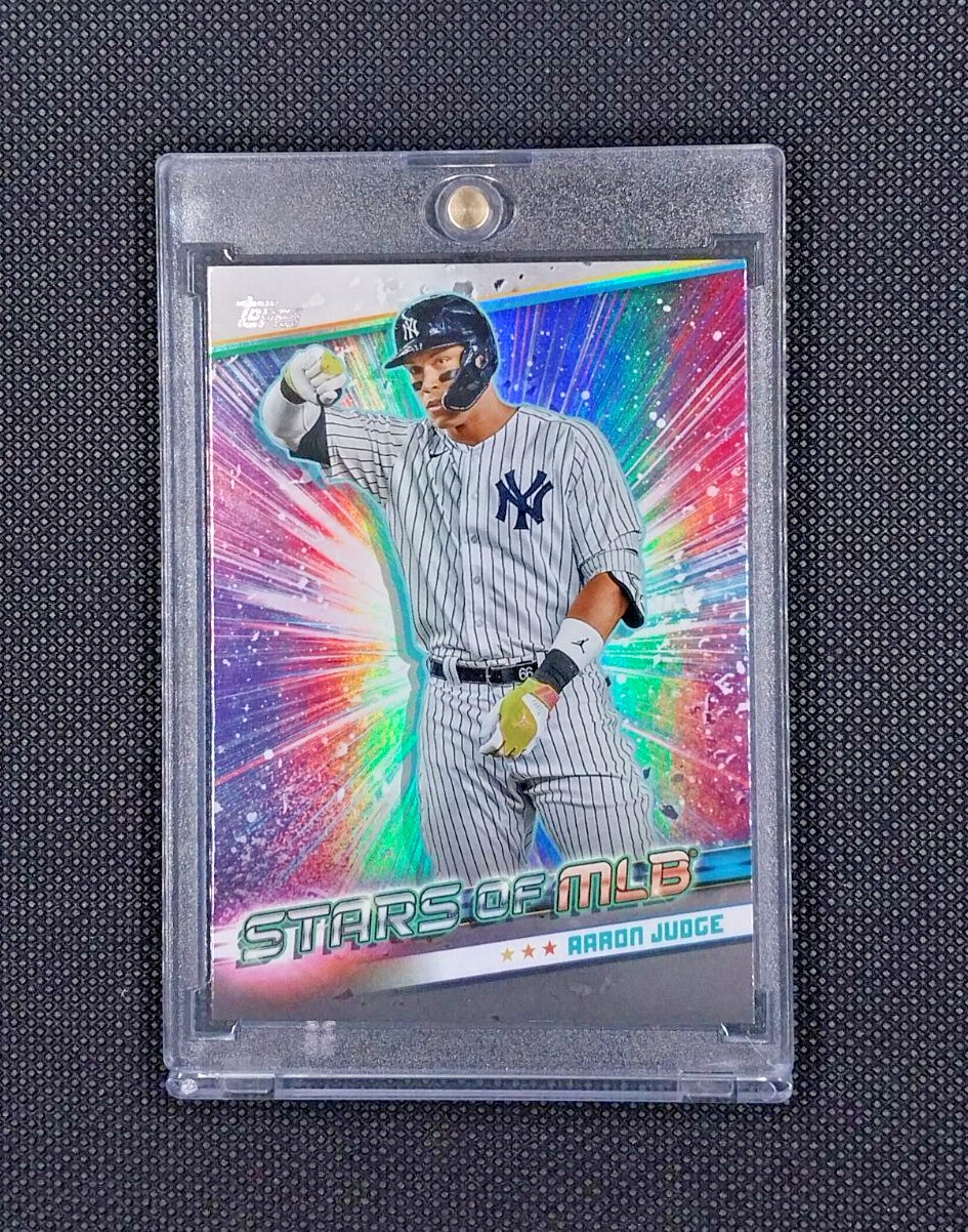 RARE AARON JUDGE RAINBOW STARS OF MLB 2024 #SMLB-13 MVP – New York Yankees #99