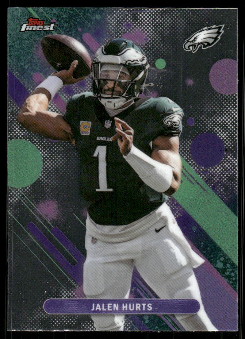 2025 Finest #63 Jalen Hurts – FB