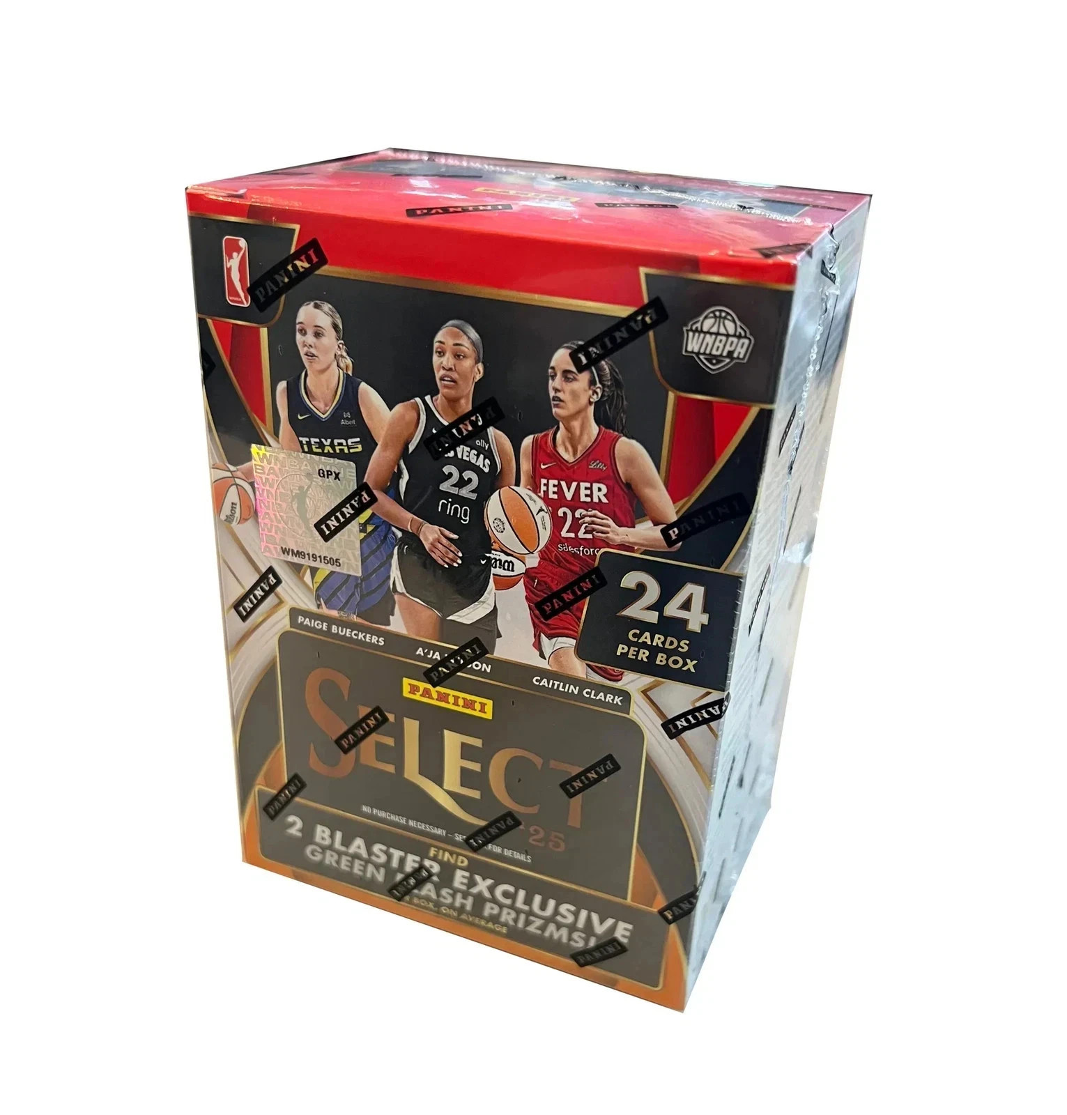 2025 Select WNBA Basketball Hobby Blaster Box Factory Sealed 25PAKSELWNBA-BXBH