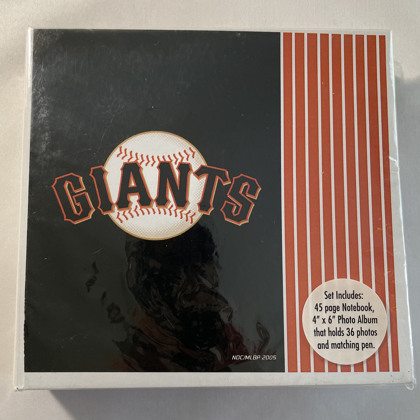 San Francisco Giants 2005 Photo Album Notebook Pen Set New In Package