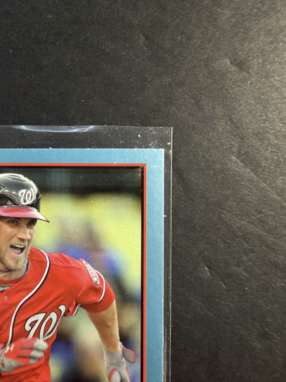 2012 TOPPS BASEBALL CARD BRYCE HARPER UPDATE ROOKIE BLUE BORDER #US183