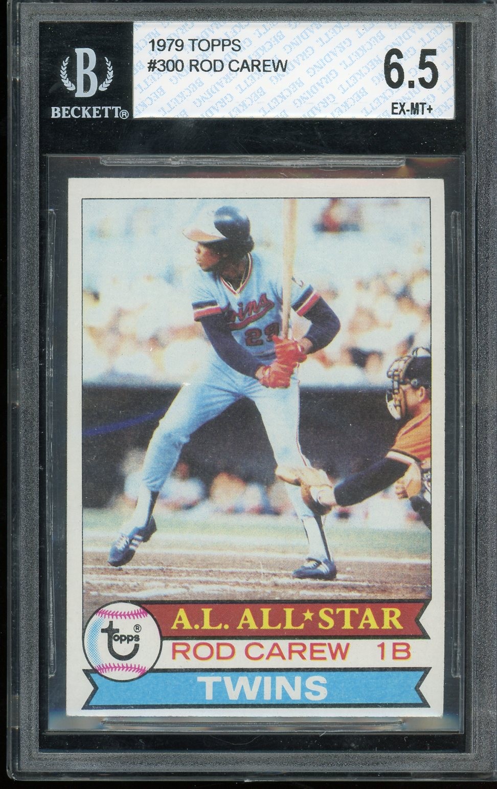 1979 Topps #300 Rod Carew – BGS 6.5