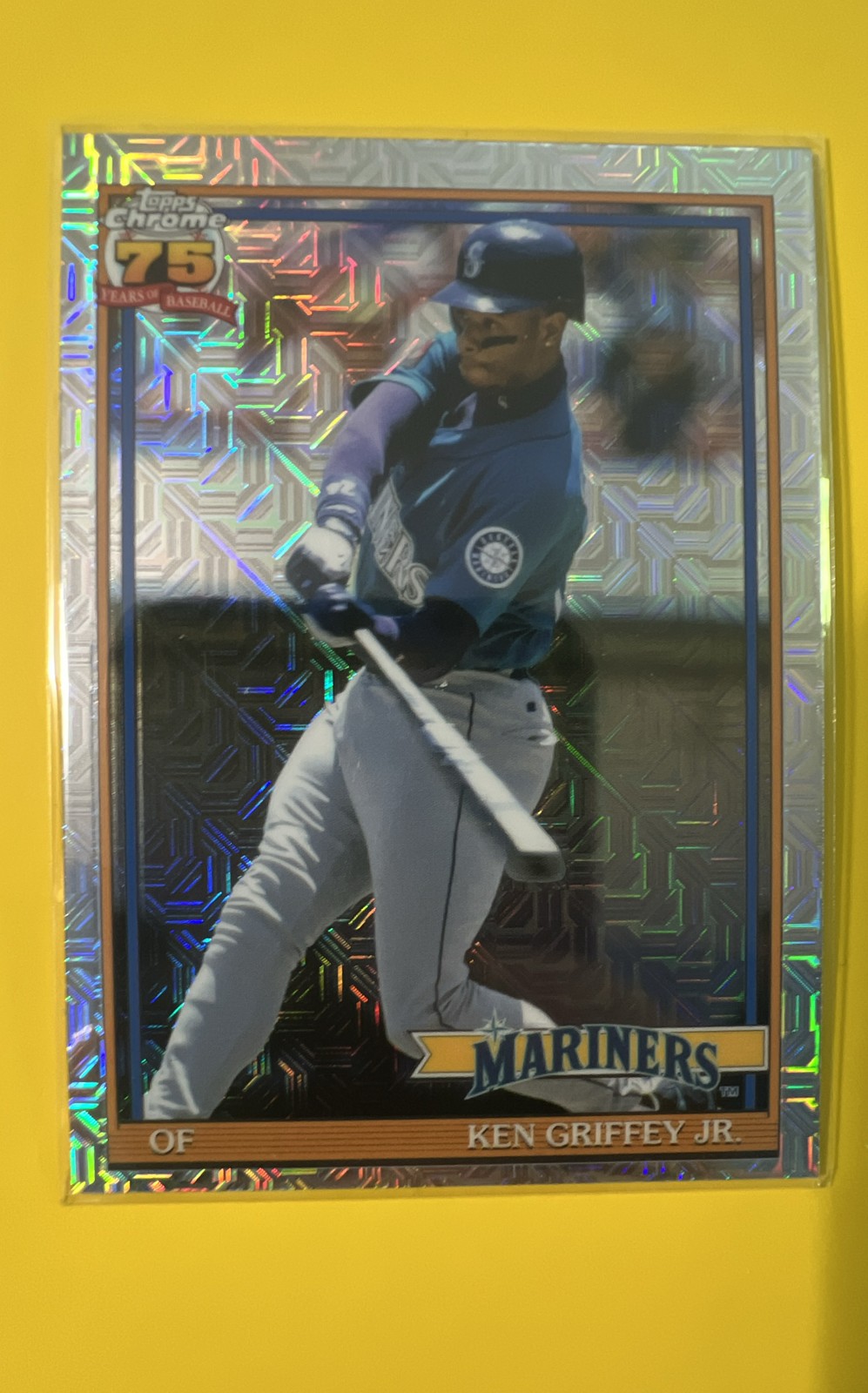 2026 Topps Series 1 – 1991 Topps Chrome Silver Pack Mojo Ken Griffey Jr #91C-51
