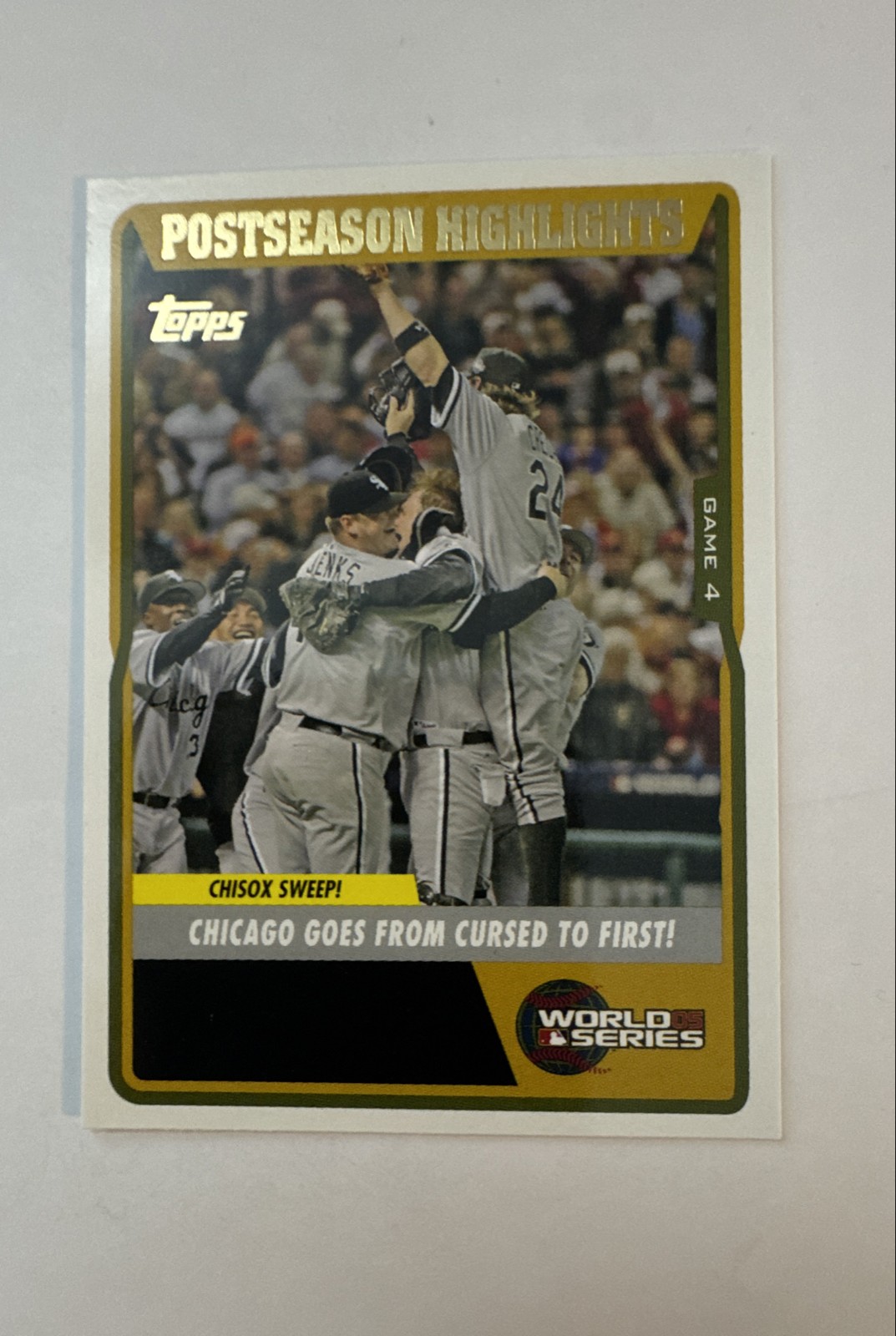 2005 Topps Updates & Highlights – Postseason Highlights Chicago White Sox #UH134