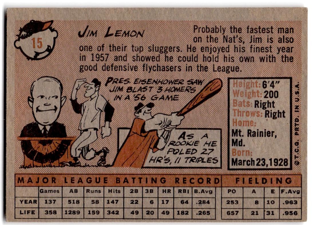 1958 Topps Baseball Complete Your Set