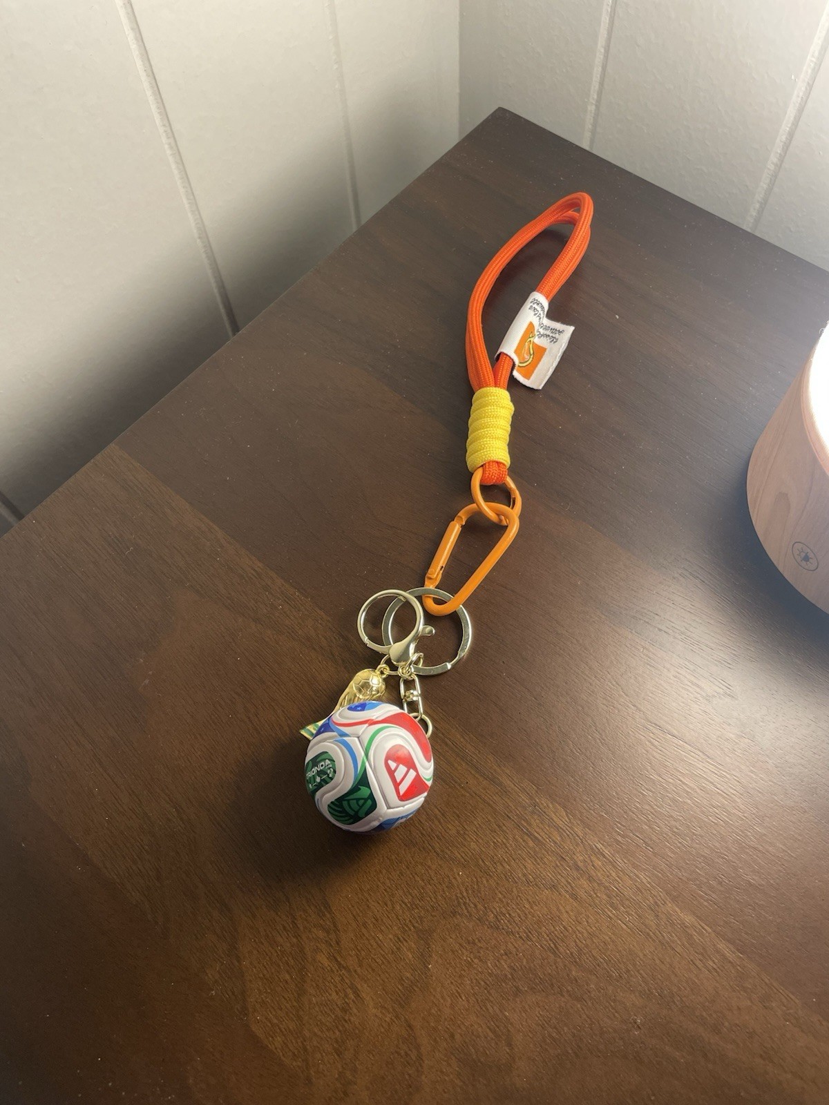 FIFA Soccer Ball Keychain Multicolor Fan Souvenir Sports Accessory. All colors.