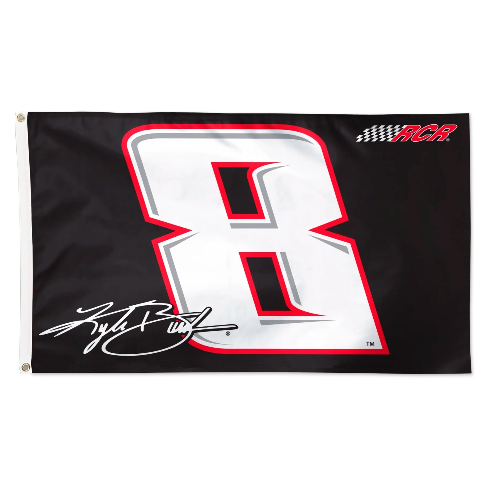 Kyle Busch #8 Team Logo Nascar Car Racing 3×5 FT Team Flag Wall Decore Banner