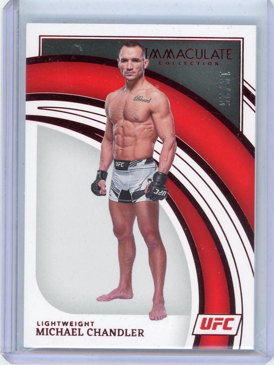 2022 Immaculate 19/25 MICHAEL CHANDLER #69!