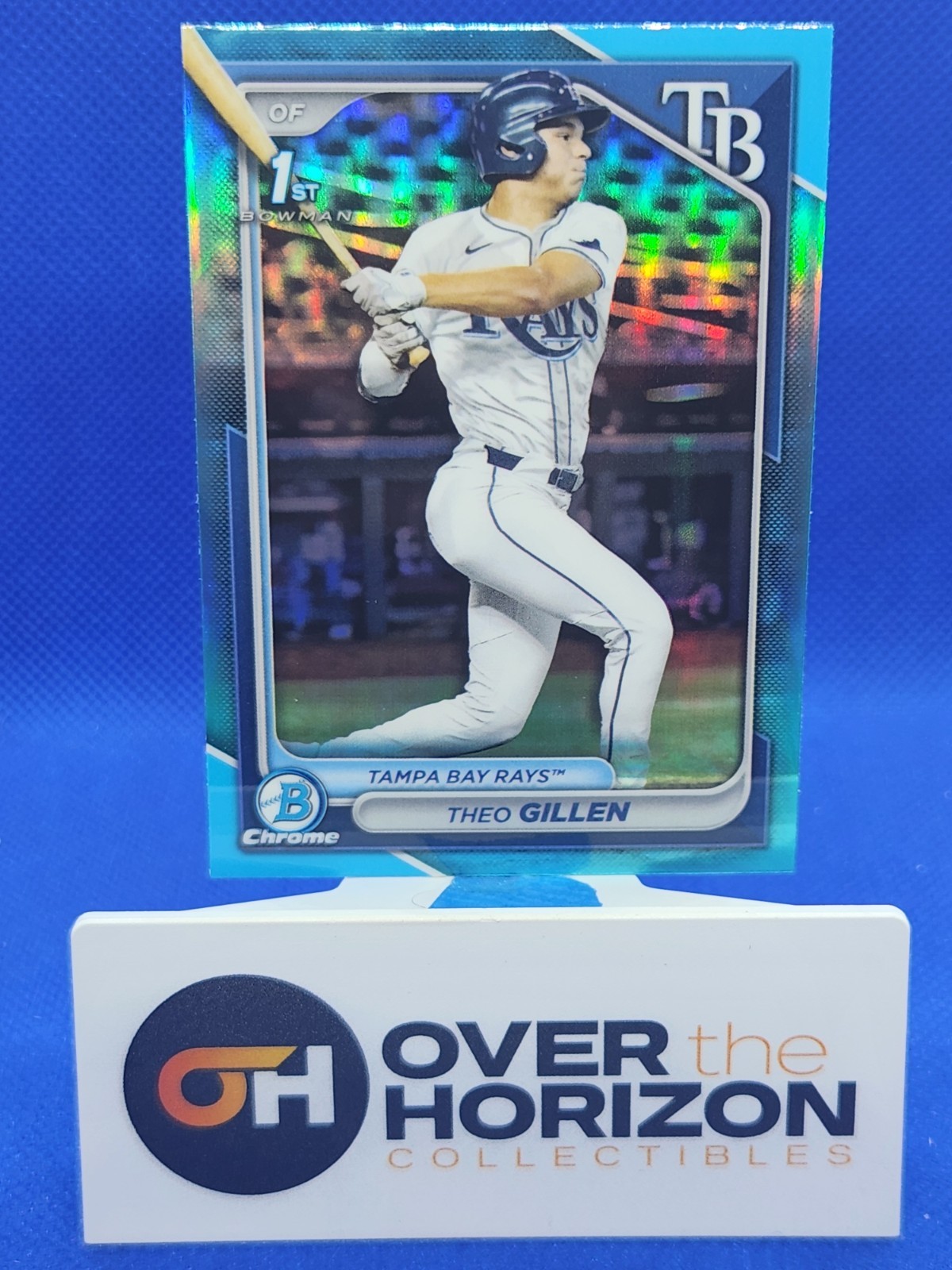 2024 Bowman Draft Theo Gillen Chrome Sky Blue Refractor 1st #BDC-73