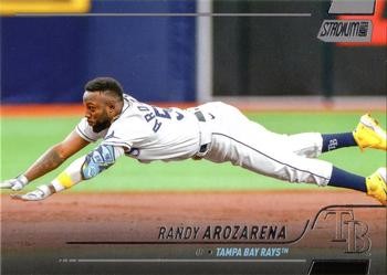 Randy Arozarena 2022 Stadium Club #37 Tampa Bay Rays