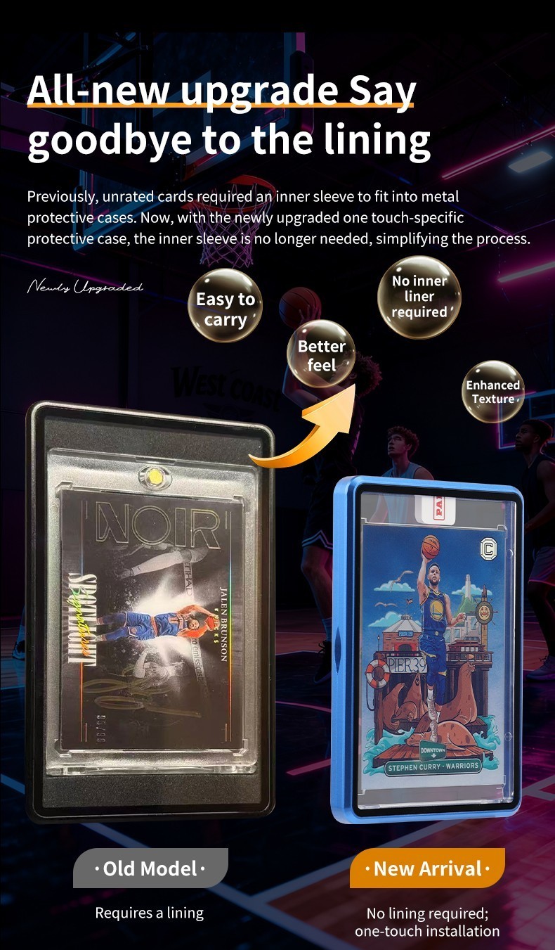 Magnetic Trading Card Case One-Touch for Ultra 35PT 75PT 130PT Slab Display Pro