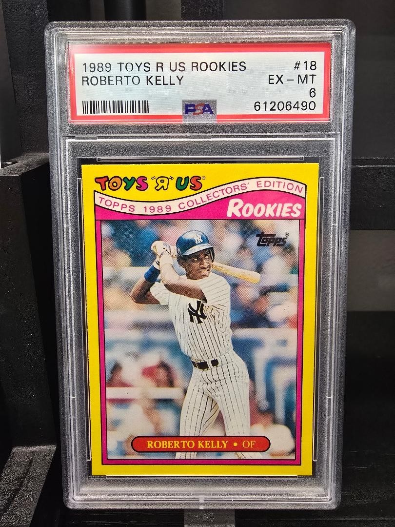 1989 Topps Toys R Us Rookies – Roberto Kelly #18 RC
