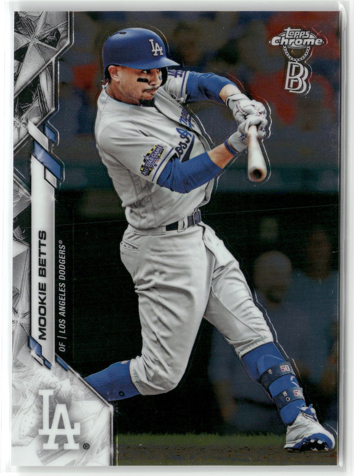 2020 Topps Chrome Ben Baller MOOKIE BETTS #100 NM