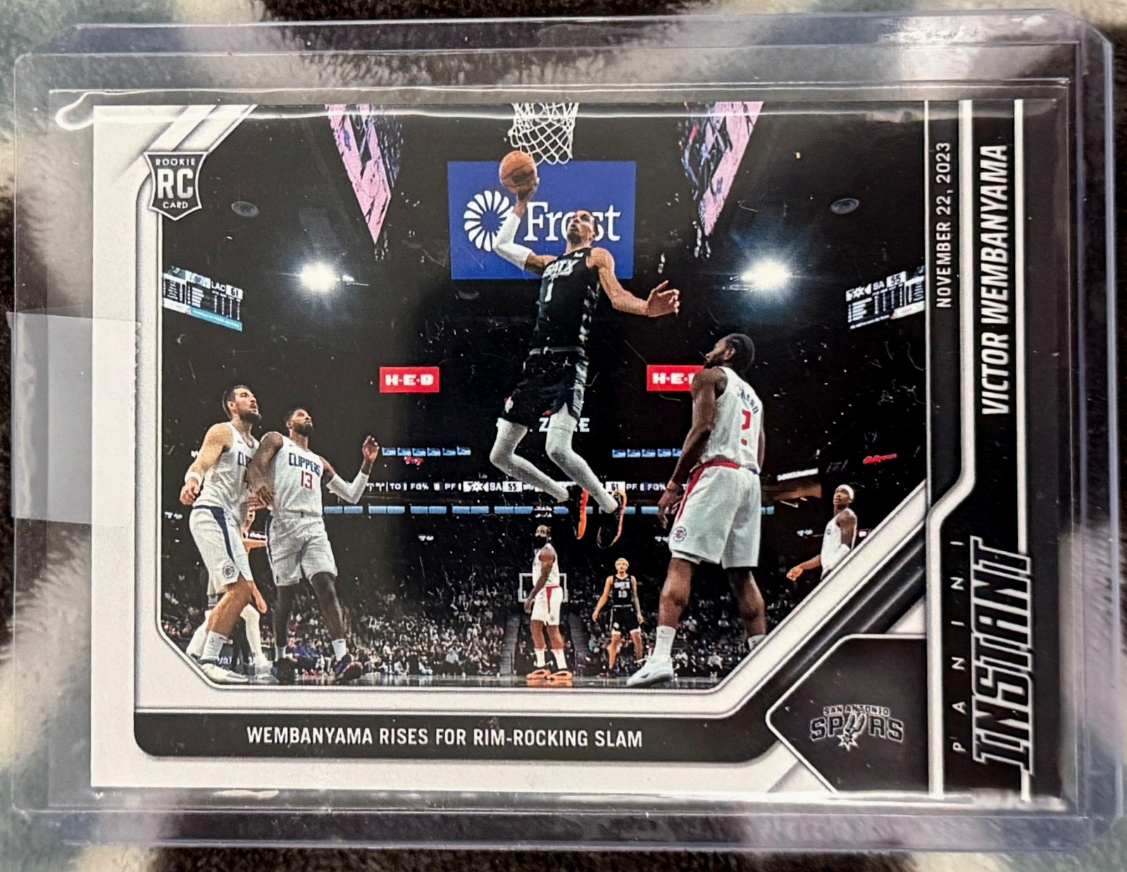 2023-24 Panini Instant #98 Victor Wembanyama Spurs RC Rookie PR /5530 MINT