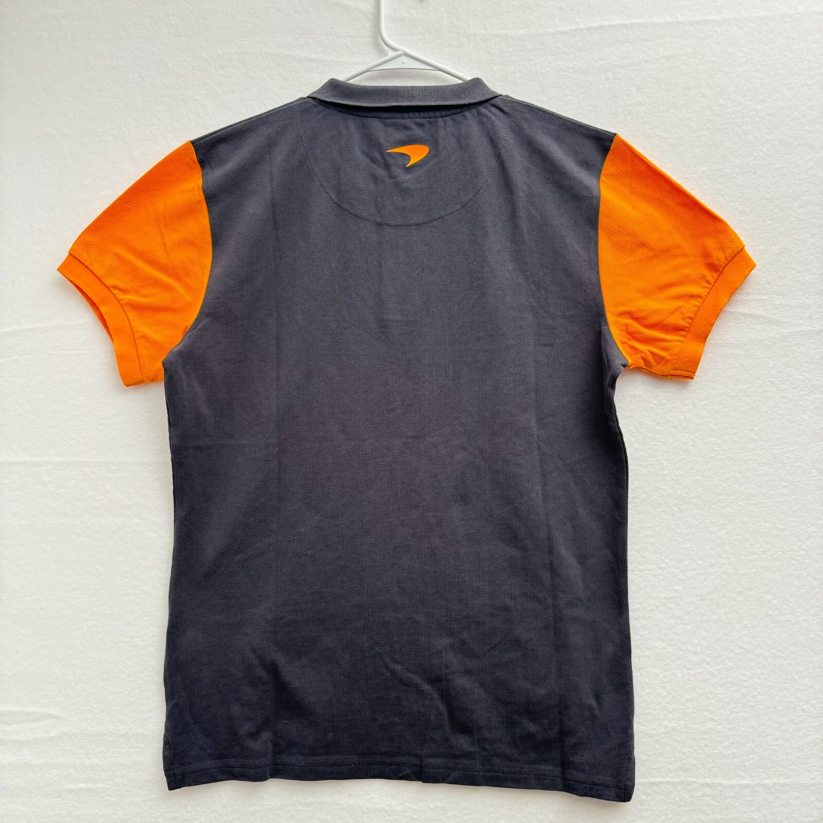 F1 McLaren Formula 1 Team Medallia Men’s Large Polo Shirt Orange/Gray