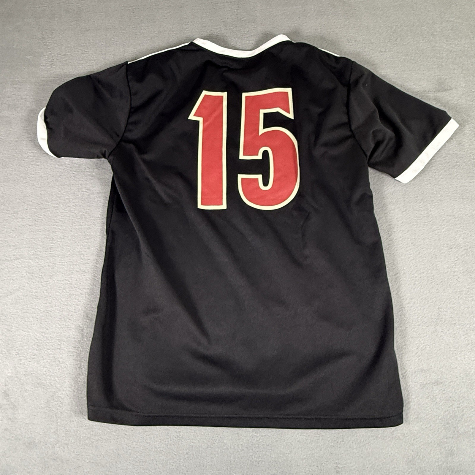 ARIZONA B.C. DIAMONDBACKS LOS D-BACKS MLB Baseball Jersey Black S/S Size Medium