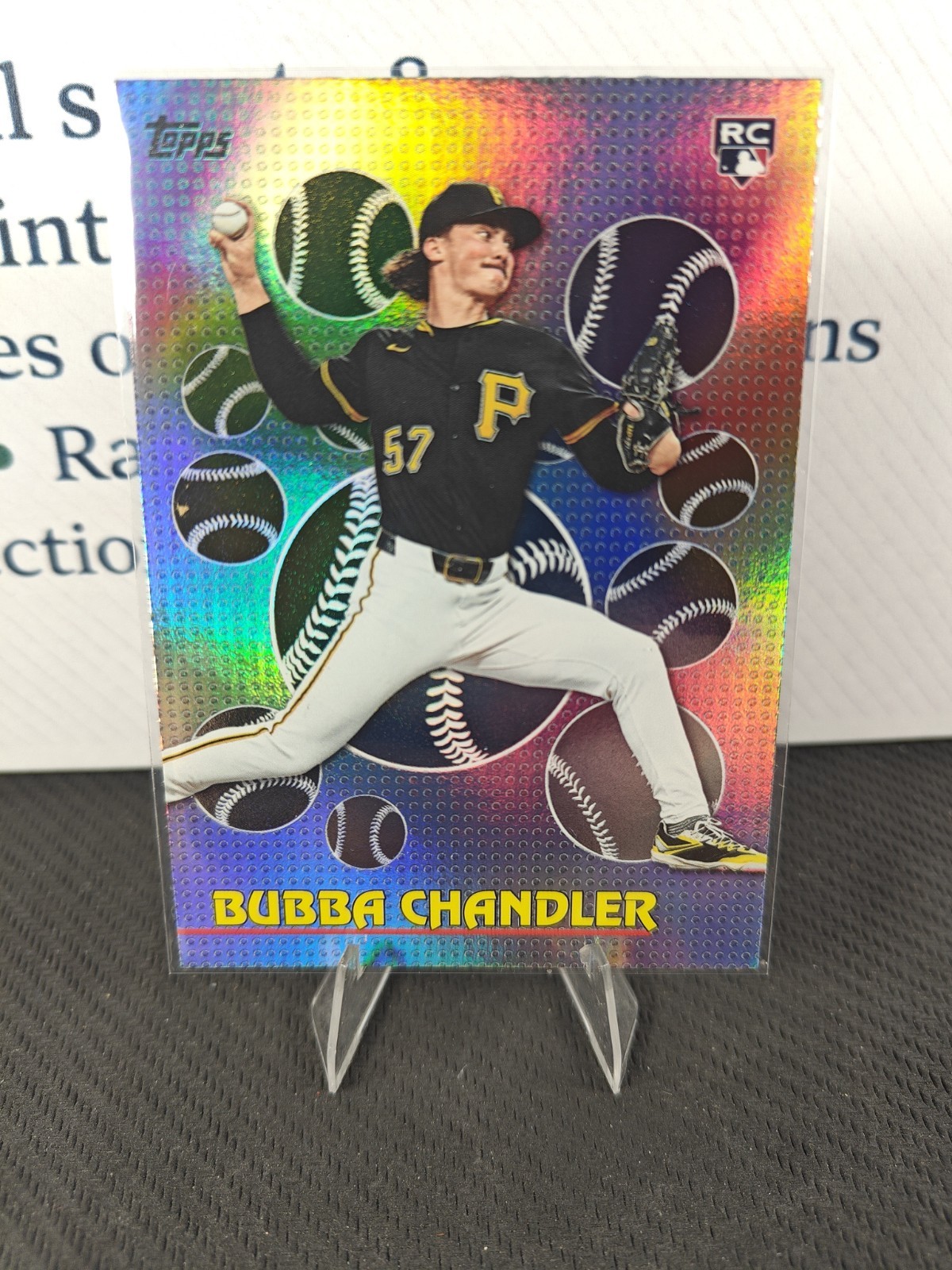 2026 Topps Series 2 Titans of the Game – Bubba Chandler #TOG-36 (RC) – Pirates