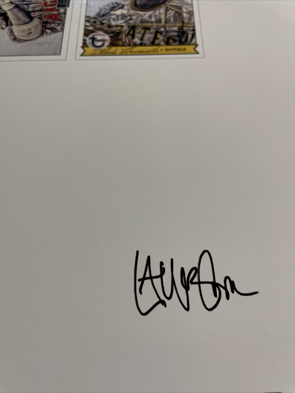 Topps Project 70 Lauren Taylor Gold Stamped Limited Ed. 18X24 Poster