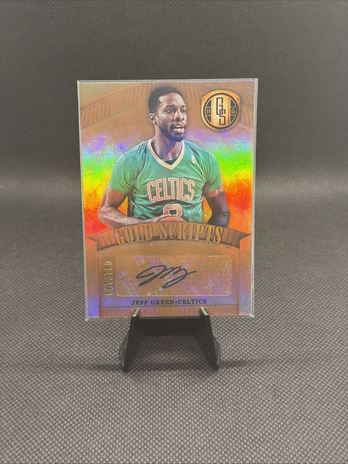 2014-15 Panini Gold Standard – Gold Scripts Jeff Green #34 /149 (AU)