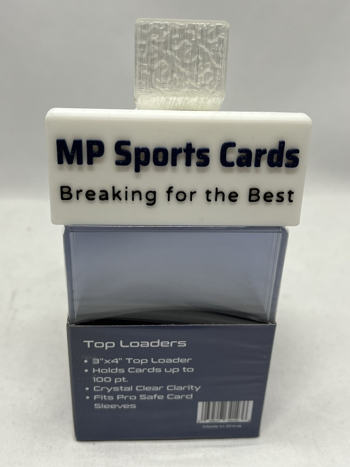 (1) Pro Safe 3″x4″ 100pt Thick Toploader 25ct Free Shipping!