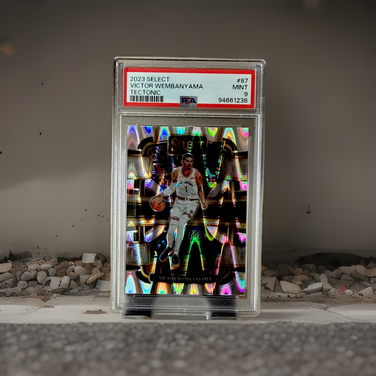 2023-24 Select Victor Wembanyama Tectonic #87 PSA 9