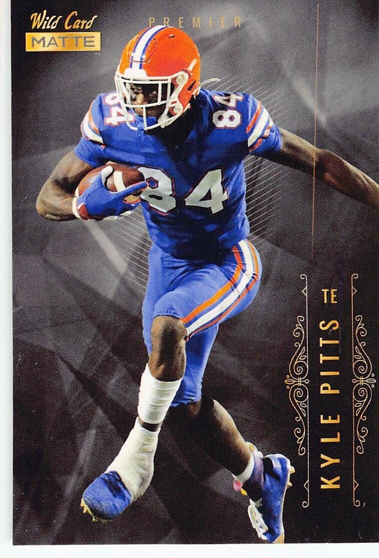 2021 Wild Card MATTE – Black #MBC-11 Kyle Pitts /349 (RC)