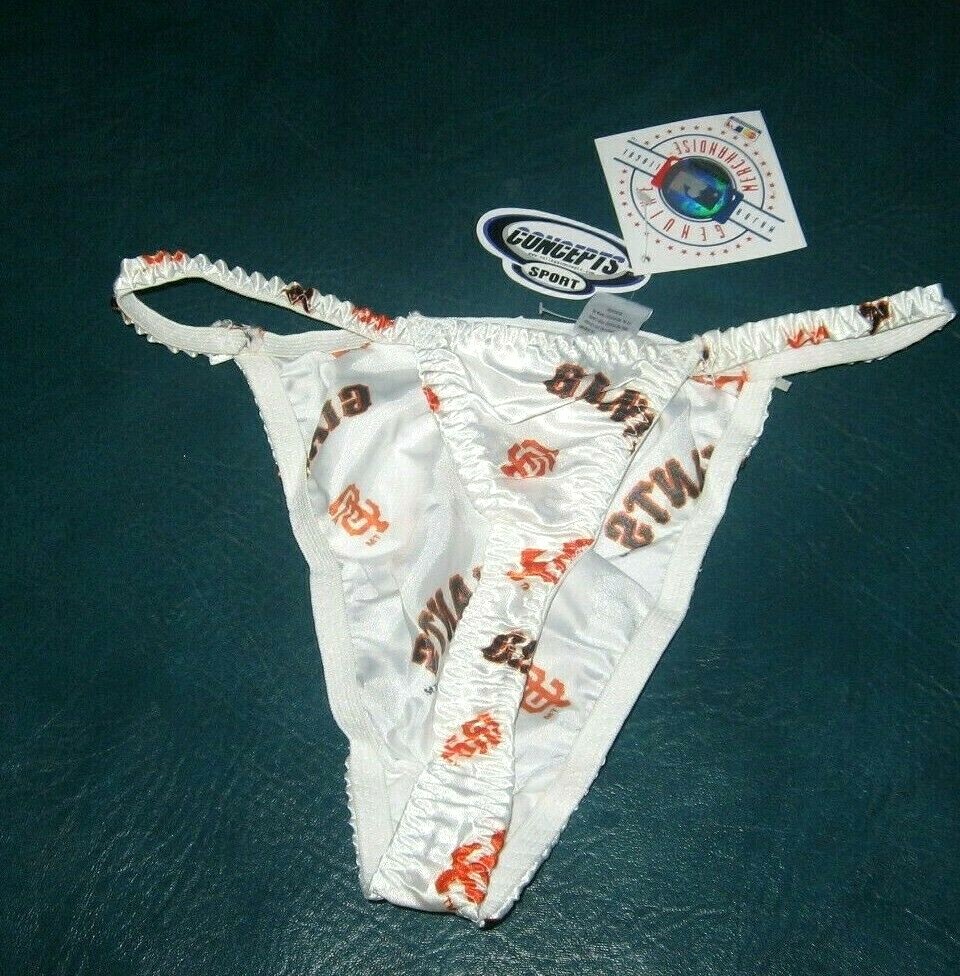 Women’s Large – San Francisco Giants MLB Thong Panties Under Garment Sexy