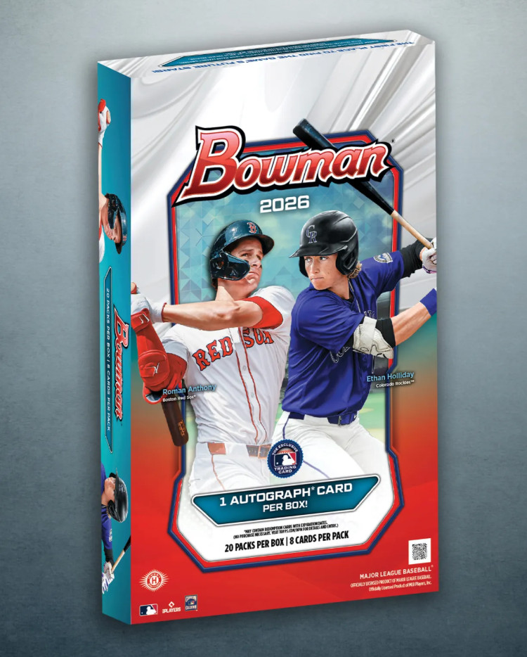 2026 Bowman Baseball Prospects (BP-1 – BP-150) Paper Base, Complete Your Set!