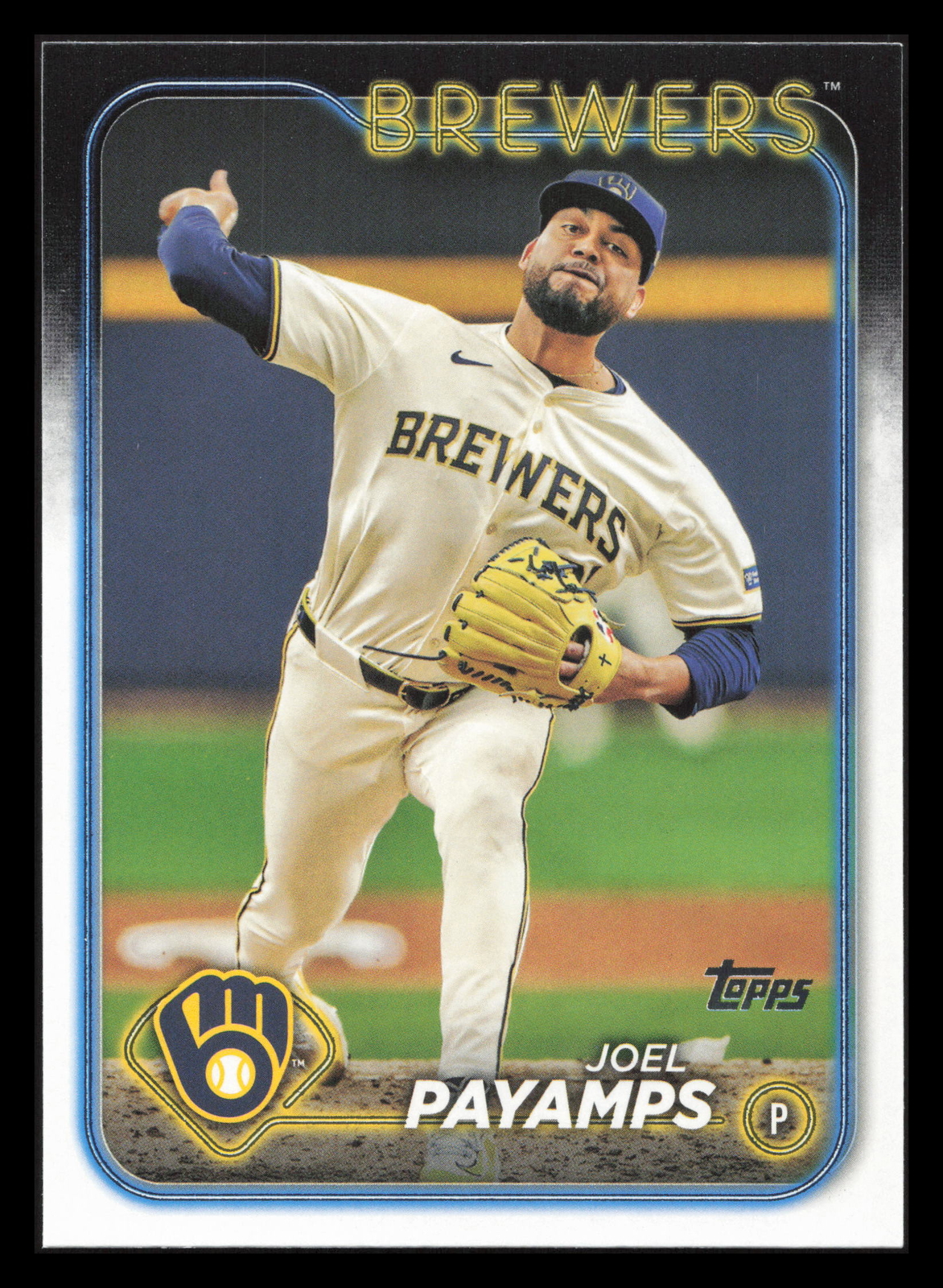 Joel Payamps 2024 Topps Update #US153 Milwaukee Brewers