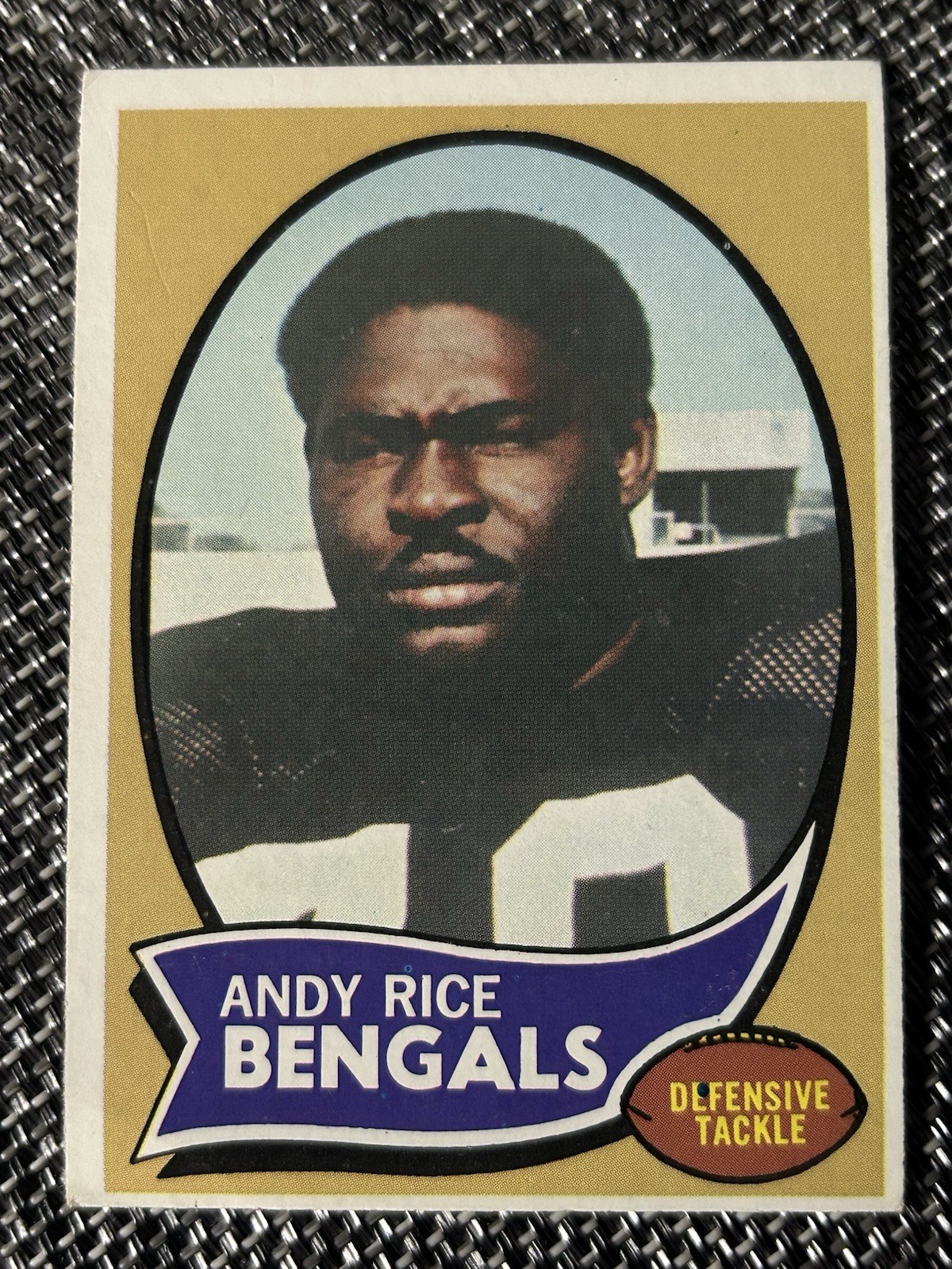 Buy 5 70 FB Cards Get 10% off 1970 Topps #42 Andy Rice Bengals