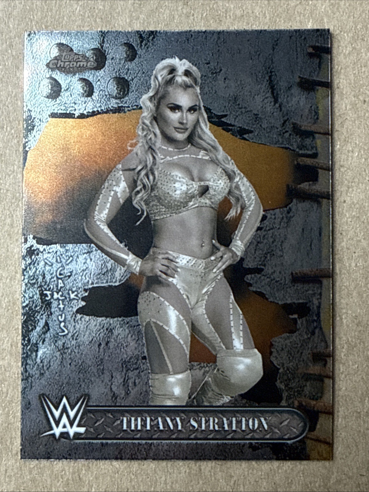 2025 Topps Chrome CACTUS JACK WWE Wrestling Cards #1-200 You Pick/Choose! READ*