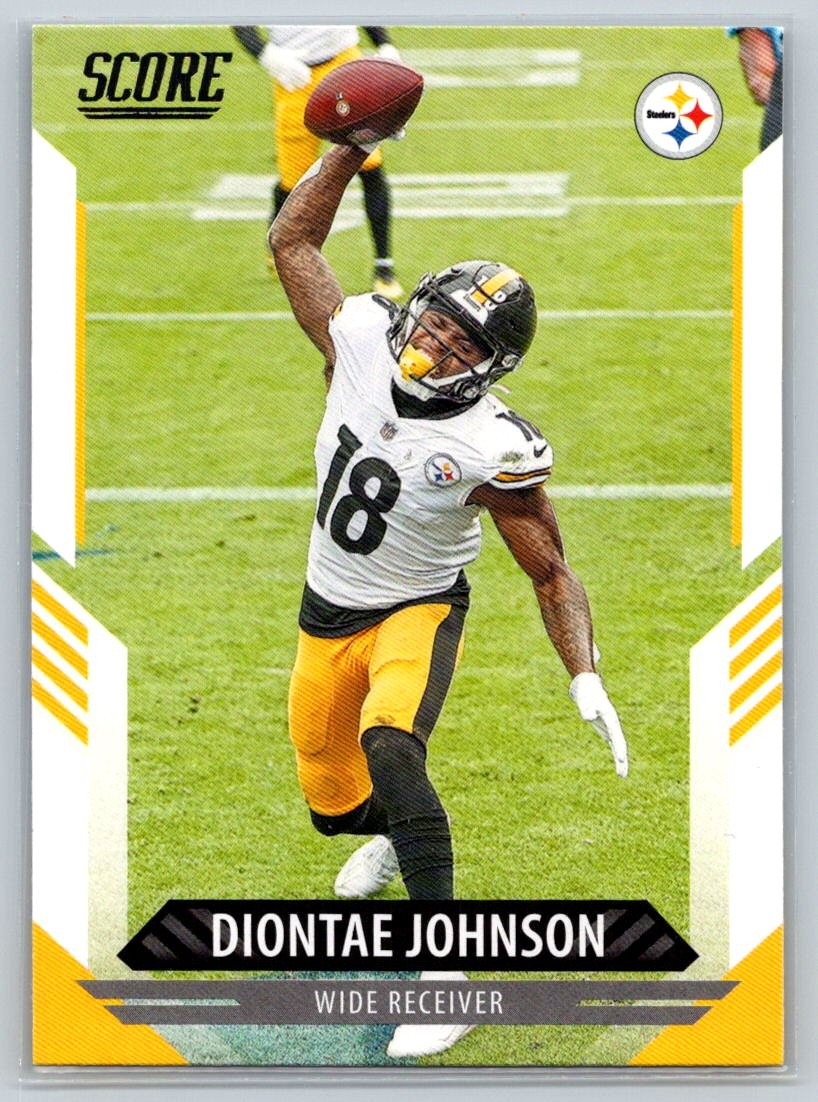 2021 Score #116 Diontae Johnson Dots Red #/460