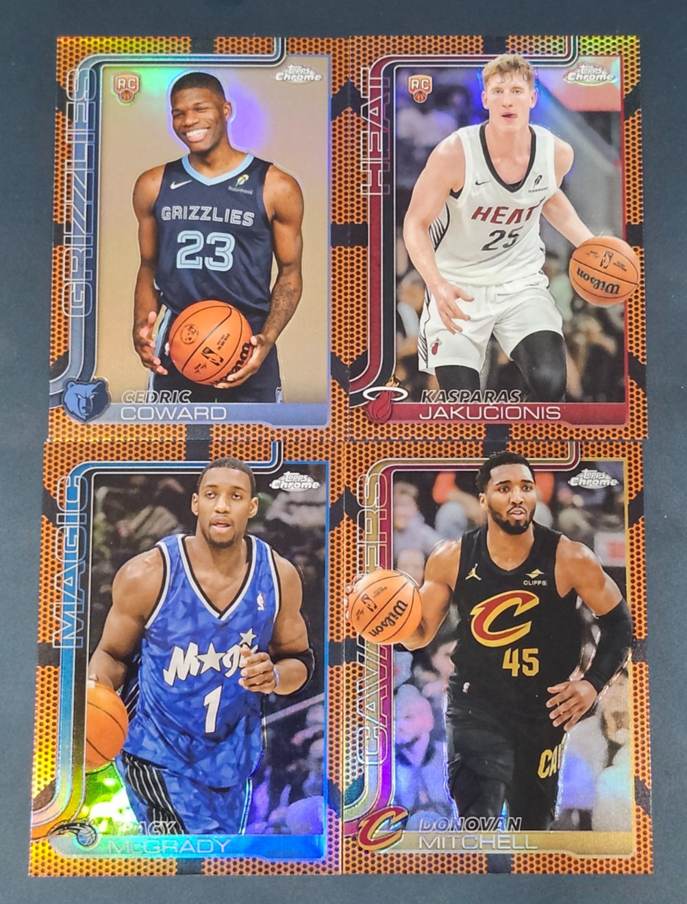 2025-26 Topps Chrome BASKETBALL REFRACTORS You Pick – 2 Card Minimum